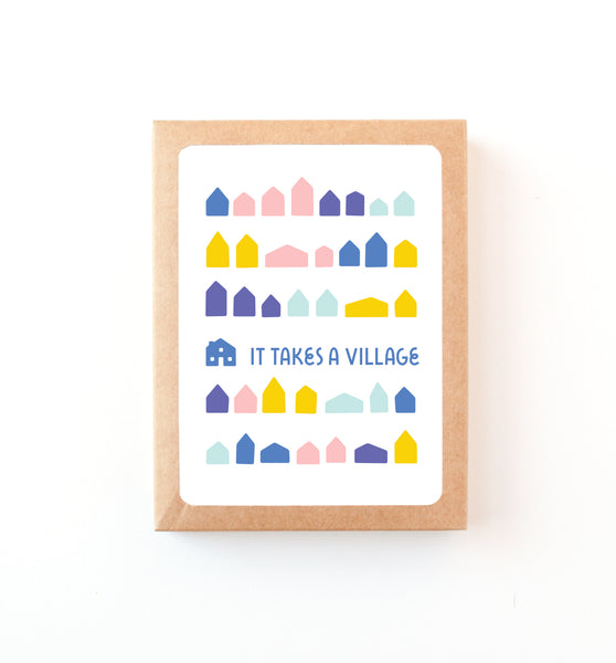 It Takes A Village many occasion card