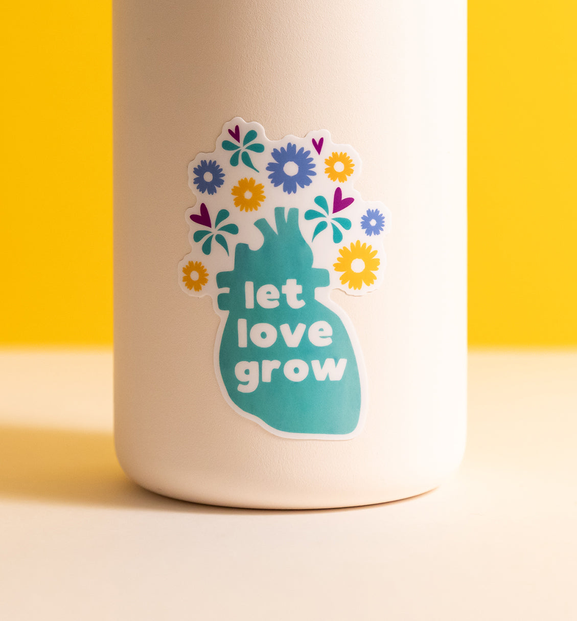 Let Love Grow sticker