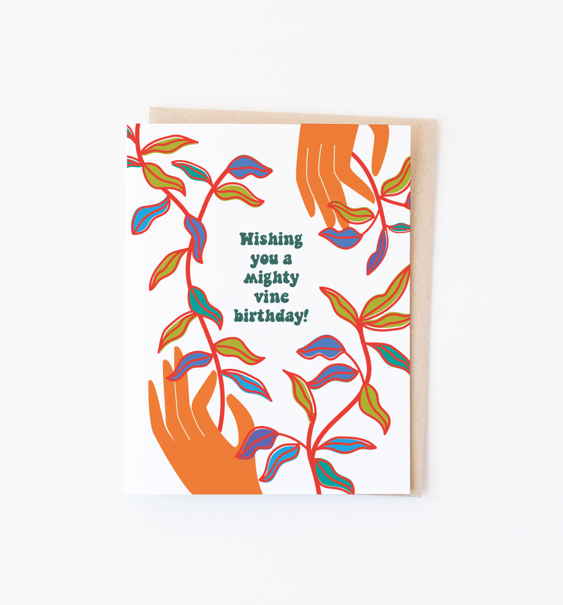 Mighty Vine Birthday greeting card