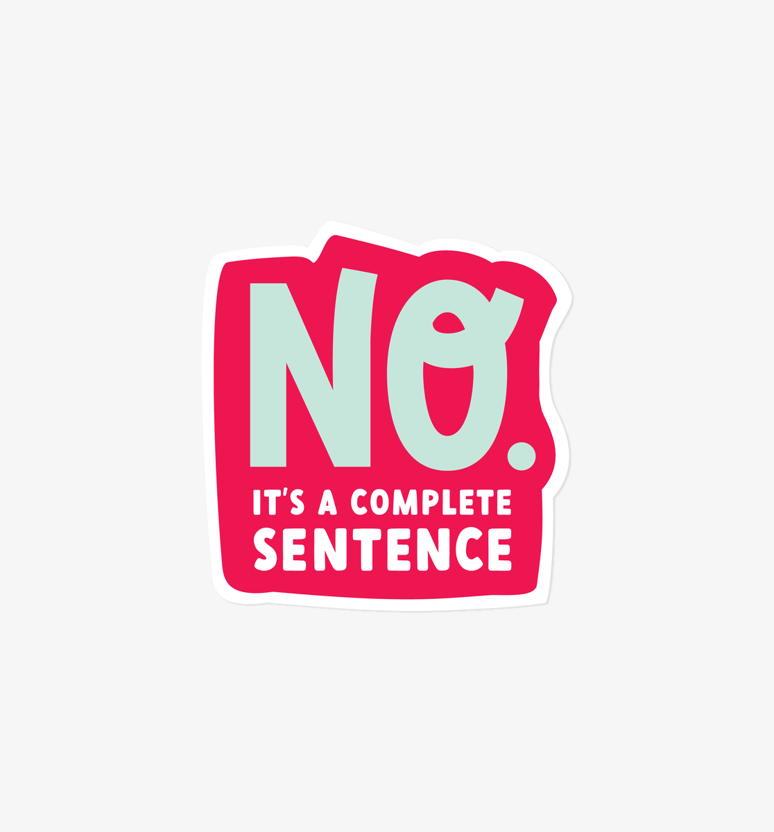 No vinyl sticker – Graphic Anthology