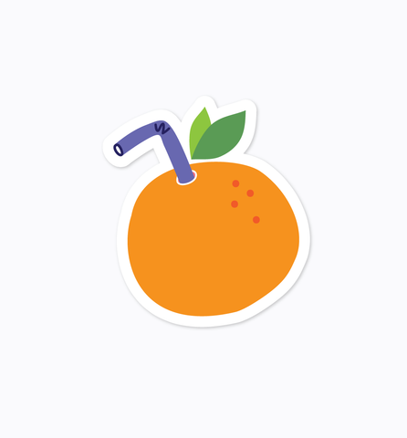 Orange Juice sticker