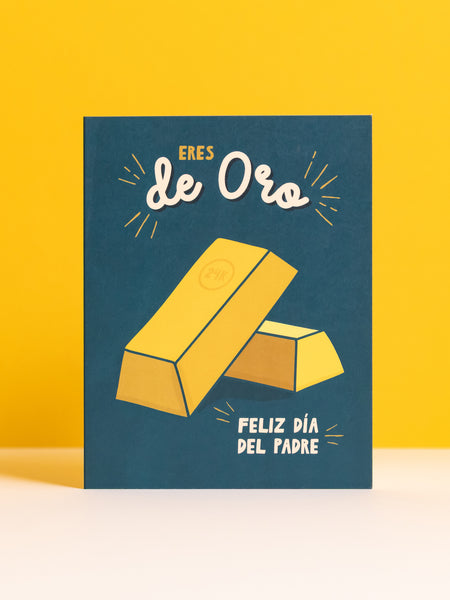 Oro Father's Day card