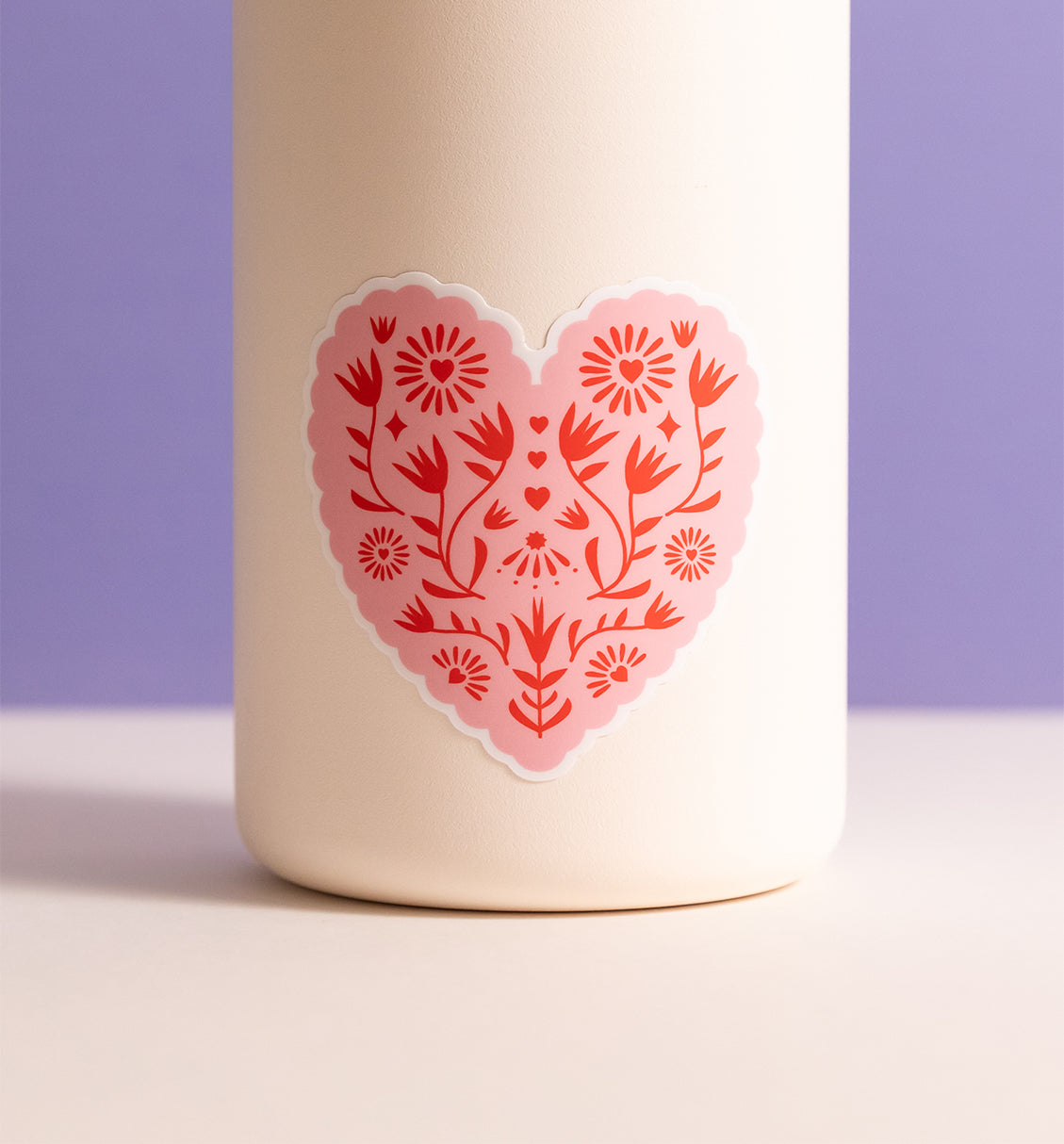 Papel Picado Heart sticker