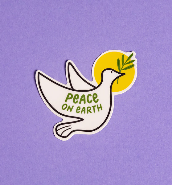 Dove of Peace vinyl sticker