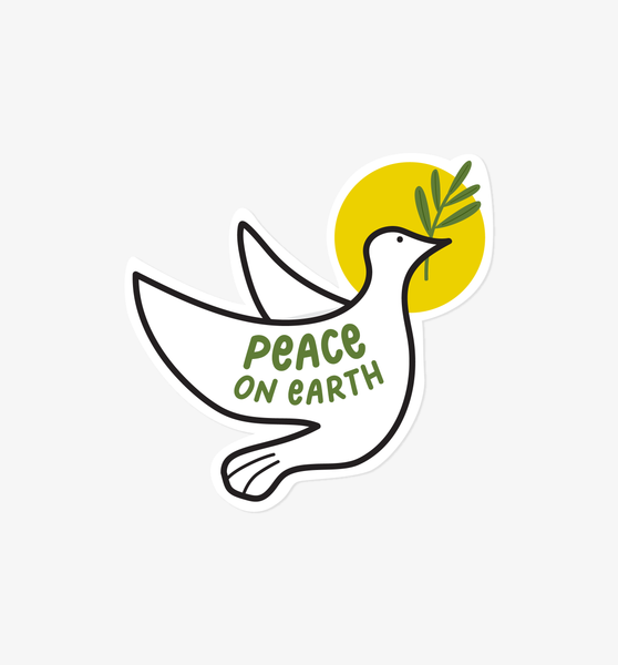 Dove of Peace vinyl sticker