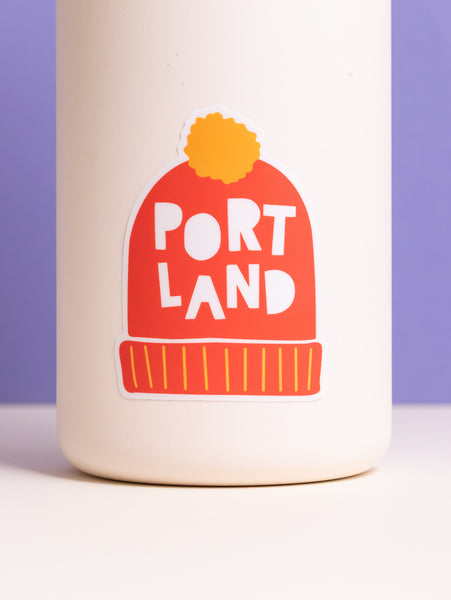 Portland Beanie sticker