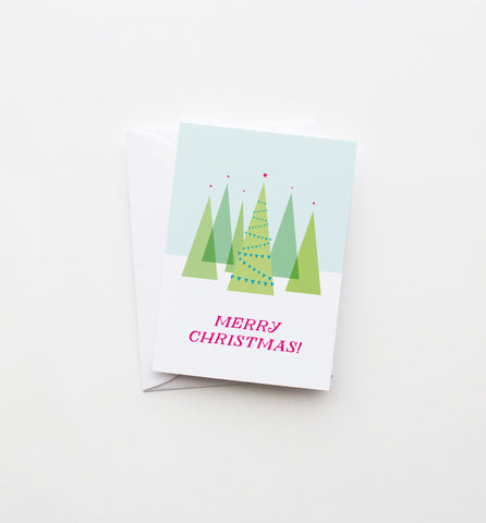 Seasonal Trees enclosure card