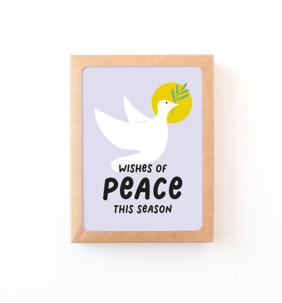 Wishes of Peace holiday card