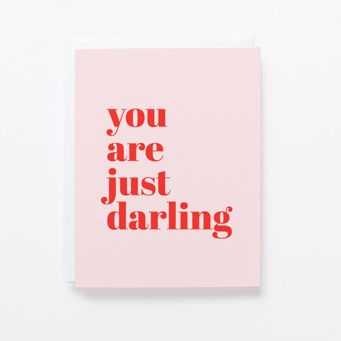 Just Darling card