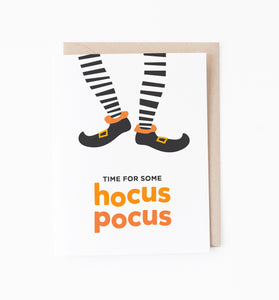 Hocus Pocus Halloween card