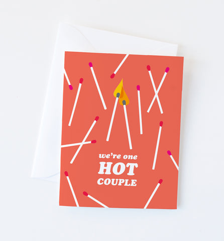 One Hot Couple card