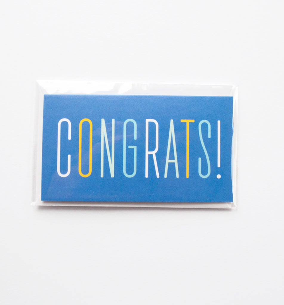 Skinny Congrats mini card Graphic Anthology Skinny Congrats mini card Graphic Anthology