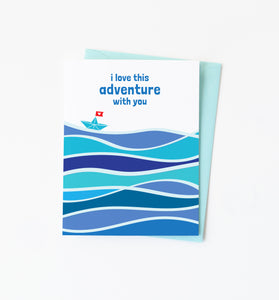 Adventure With You card