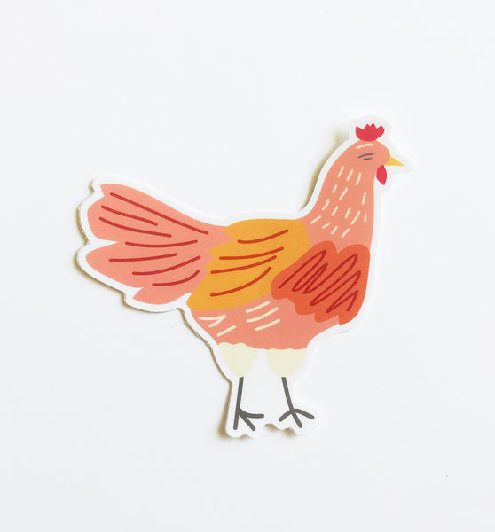 Chicken sticker