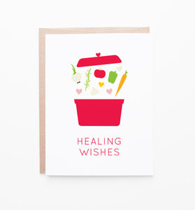 Healing Wishes greeting card