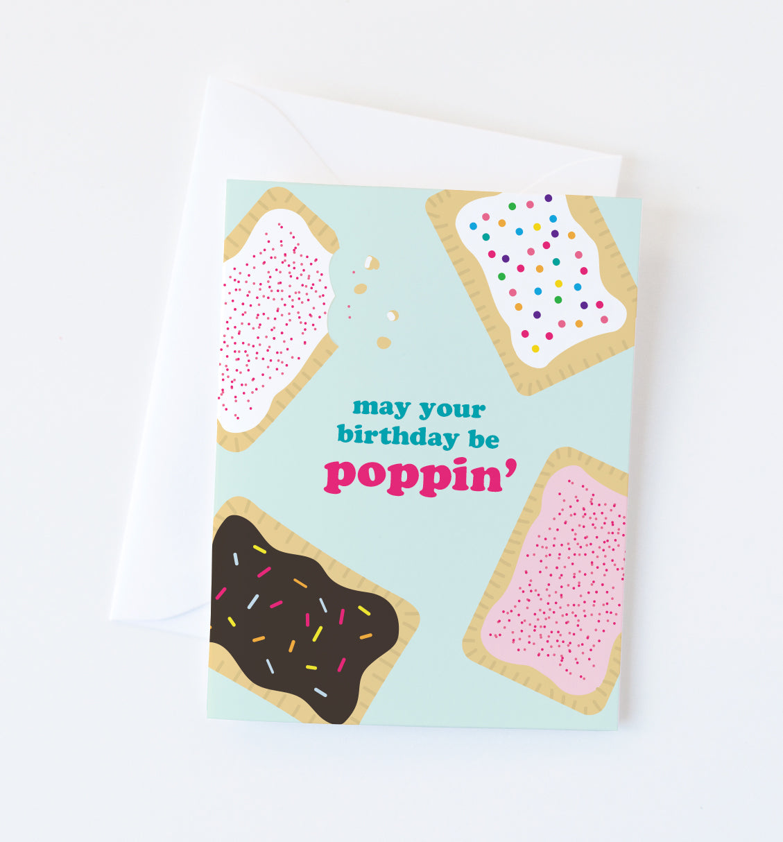 Poppin' Pop Tart Birthday card