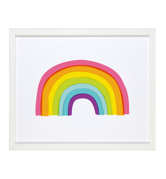Rainbow art print
