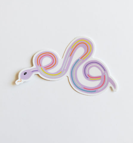 Snake sticker