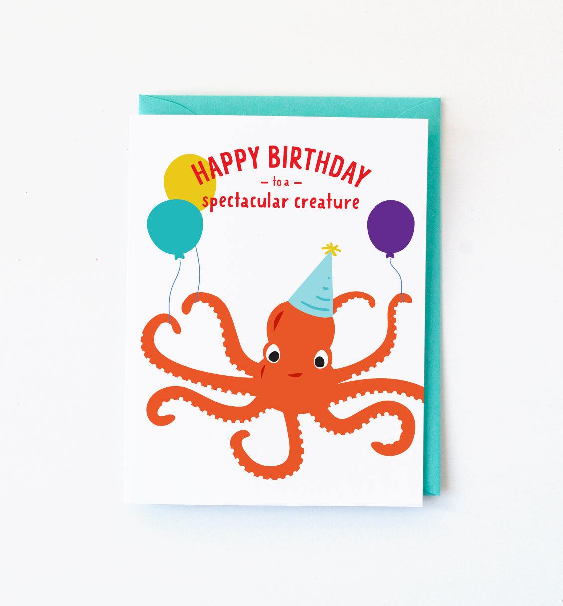 Spectacular Creature birthday card